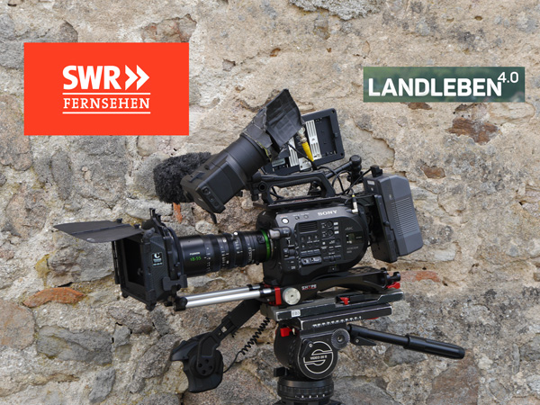 SWR Fernsehen filmt für Landleben 4.0