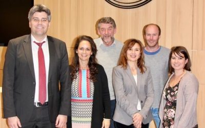 Besuch bei Landrat Dr. Kistler