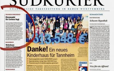 Südkurier – Titelseite, 26. Januar 2022