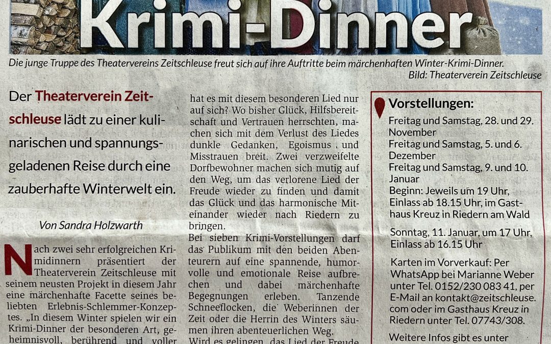 Hochrheinanzeiger, 1. November 2025